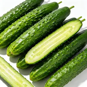 50 Asian Suyo Long Cucumber Seeds Crisp Sweet Productive Heirloom Variety for Home Garden All Seasons Hardiness Fast Growing