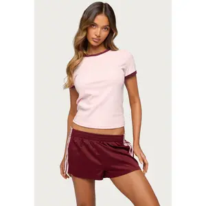 Zeke Contrast T Shirt