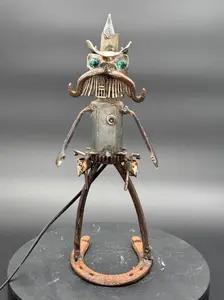 Lawman – Original Art Table Lamp