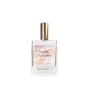 Fruity Vanilla Paradise Heavy Scented Body Mist Hydrating Fragrance Essence Body Care parfum spray vanilla scent