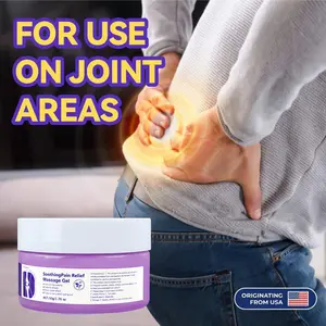 Joint Care Gel Knee Waist Shoulder Neck Muscle Pain Body Care Massage Cream Gel Oil, Natural Materials Such As Shellac, Turmeric Extract, Sodium Sulfate, ROI Tin, Emu Oil, etc.