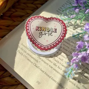 Kindle Girlie Girl Pink Cute Bow MagSafe Magnetic Phone Kindle E Reader Grip