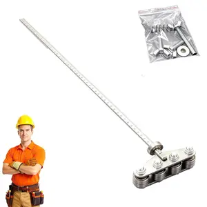 Positioning Calipers for Precise Measurements & Easy Wood Cutting, Stainless Steel Precision Cutting Guide, for Circular Saws, Adjustable Guide Rail (Upgraded Straight Drain)