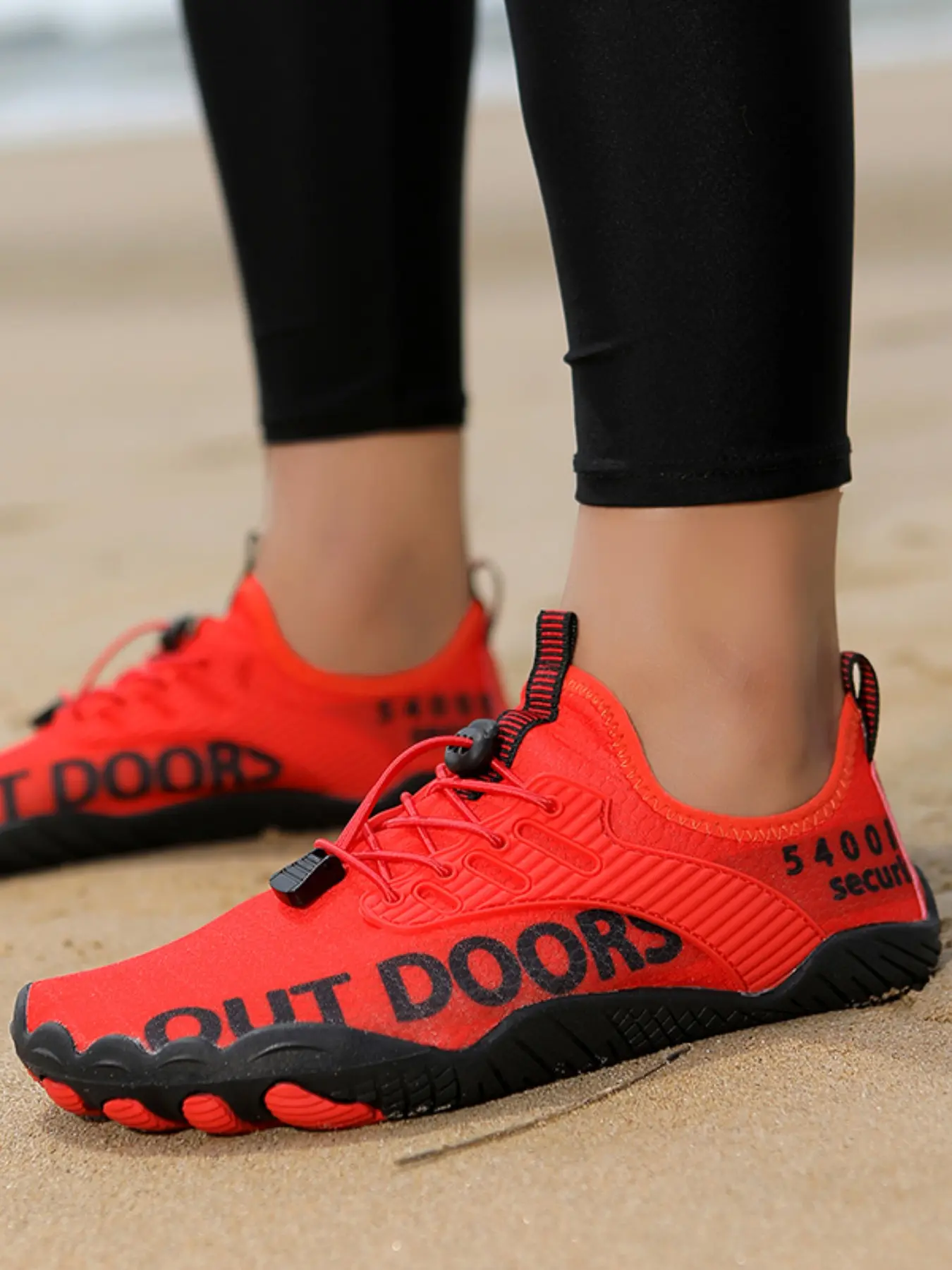 Men's Fashion Water Shoes, Quick-Dry Sporty River Trekking Shoes, Non-Slip Breathable Textile, Ideal for Fishing, Swimming, Beach, Beach Footwear, Quick Drying Shoes, Water Sports Shoes