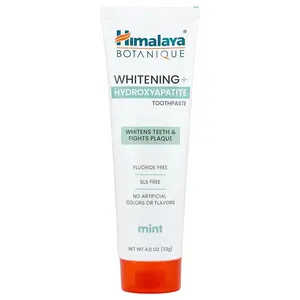 Himalaya Whitening + Hydroxyapatite Toothpaste, Mint, 4 oz (113 g) Himalaya Whitening + Hydroxyapatite Toothpaste, Mint, 4 oz (113 g)