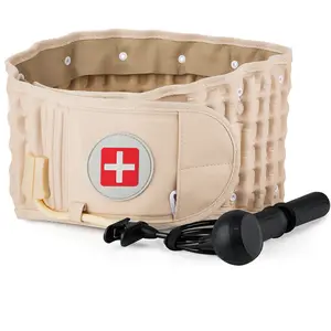 Inflatable Decompression Back Belt Lumbar Support for Lower Back Pain Relief Adjustable Pain Relief Belt for Office Workers and Athletes