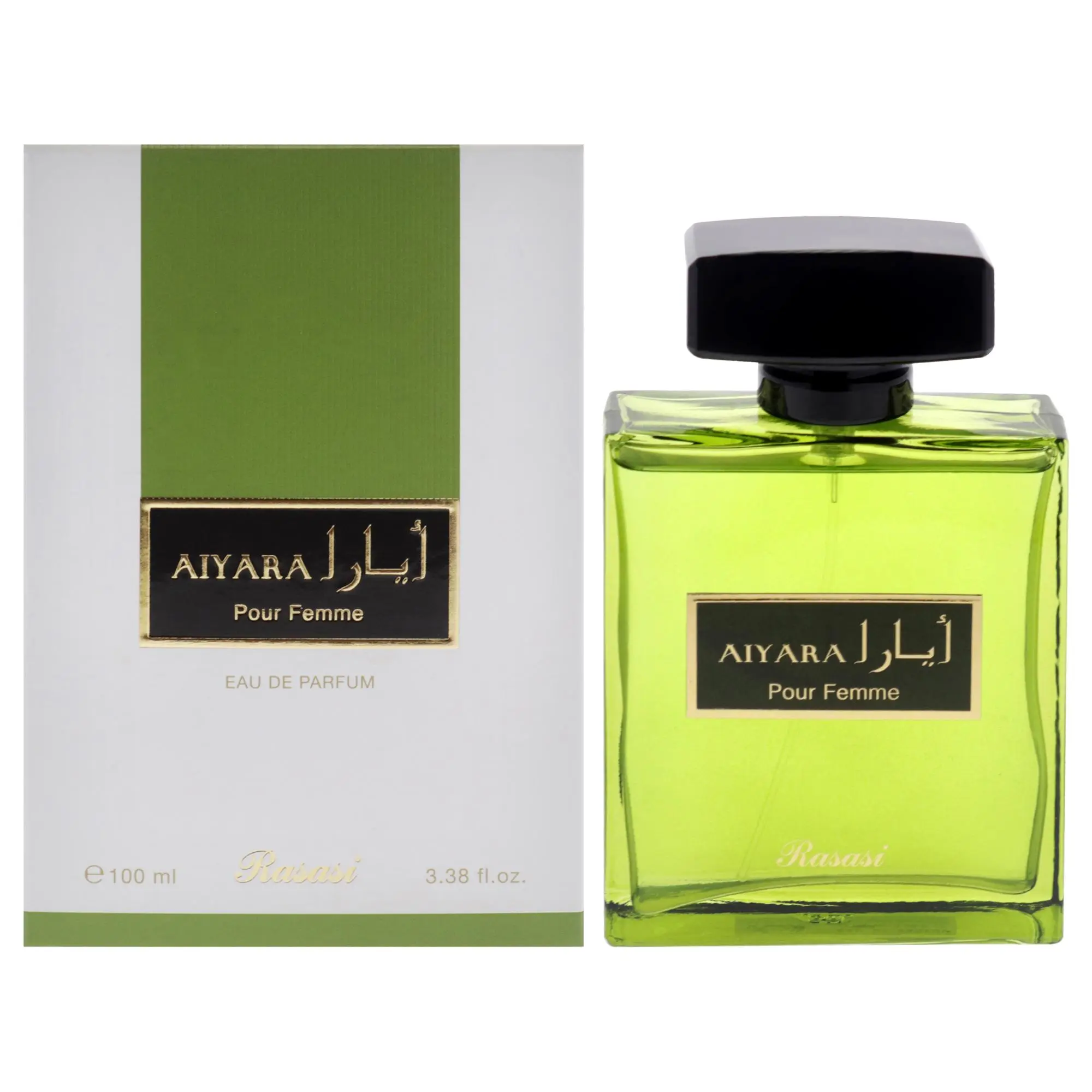 Aiyara by Rasasi Unisex Fragrance - Women's 3.38 oz EDP Liquid Spraying Fragrance, Liquid Spraying Unisex Fragrance