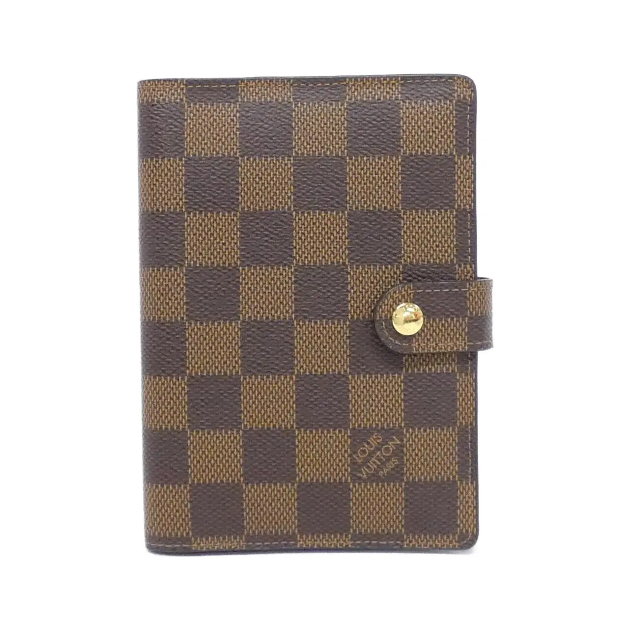 Pre-owned Louis Vuitton Canvas Small Leather Goods Agenda PM Damier Organizer