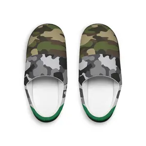 Mixed Camo Hustler House Shoes | Indoor Slippers