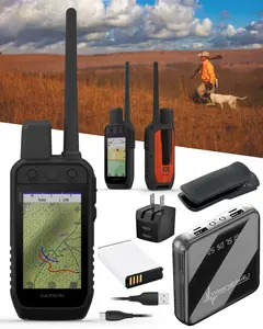 Garmin Alpha 200 Plus Dog Tracking & Training Handheld GPS, 3.5” Touchscreen, Track & Train Up to 20 Dogs from 9 Miles, Preloaded TopoActive Maps, 18 Training Levels with Wearable4U Power Bank Bundle (010-04014-00)