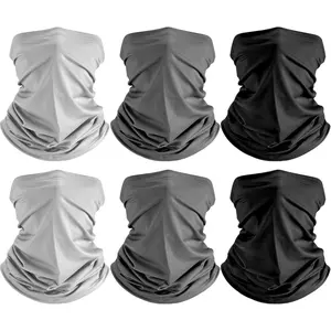 6 Pack Cooling Face Cover – Lightweight UV Protection Neck Gaiter for Hot Weather