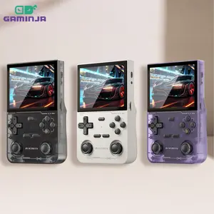 Gaminja K36 Handheld Game Console, Video Game Machine, Open Source Linux System, 3.5 HD IPS Screen, Retro Gaming, 16000+ Games, 20+ Emulators, Perfect Gift
