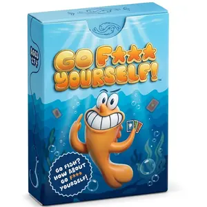 Go F Yourself! - Hilarious Adult Party Card Game - The Grown Up "Go Fish" Parody - 52 Cards Offensive Humor Game for 2+ Players
