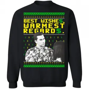 Best Wishes Warmest Regards Christmas sweater S-4XL