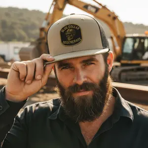 Blue Collar Degenerate - Flat Bill Hat