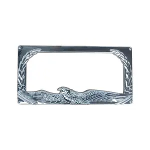 Eagle License Plate Frame, Automotive Car Exterior Number Plate Accessory, License Plate Frames
