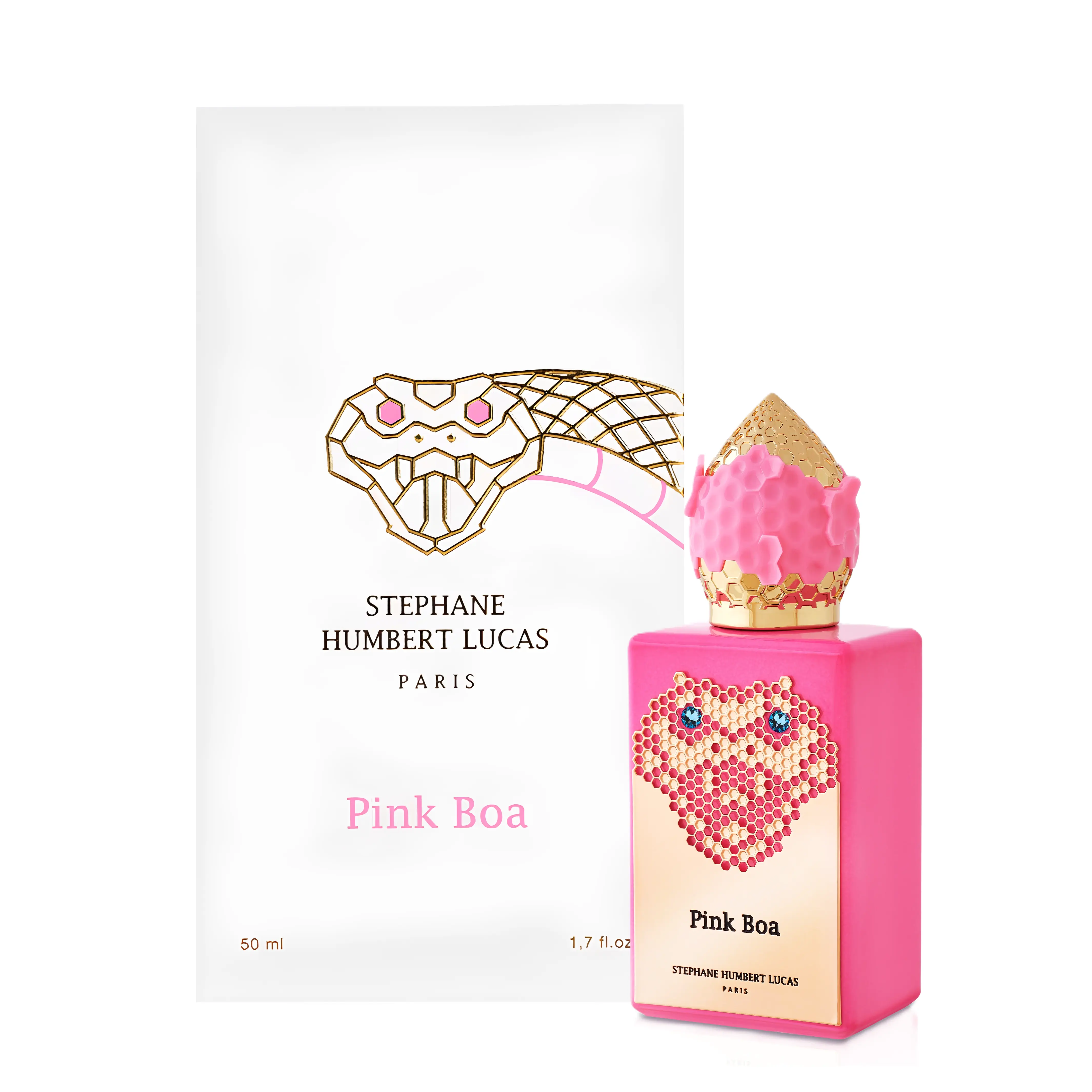 Stephane Humbert Lucas 777 Pink Boa for Unisex Eau de Parfum Spray, 1.7 Ounce