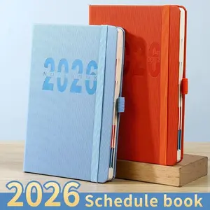 2026 Daily Planner Cross-Border English Version Annual Calend Planner Notebook