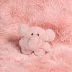 Autumn Winter Plush Elephant Earphone Case for Apple Bluetooth-compatible AirPods Earbuds 1/2, Pro/pro2, 3, 4, Anti-Drop Protection, Fashion Gift