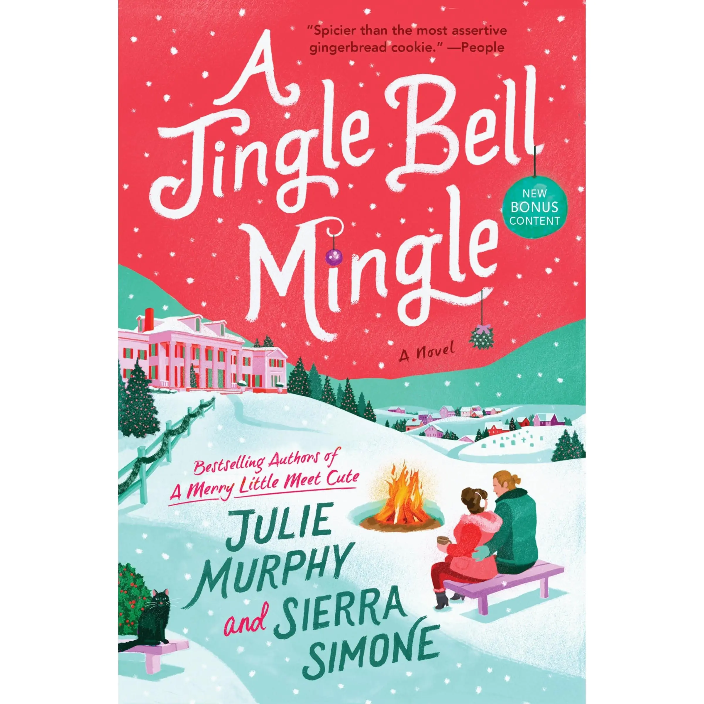 A Jingle Bell Mingle: A Novel (Christmas Notch: Volume Number 3) by Julie Murphy||Sierra Simone [Paperback Book]
