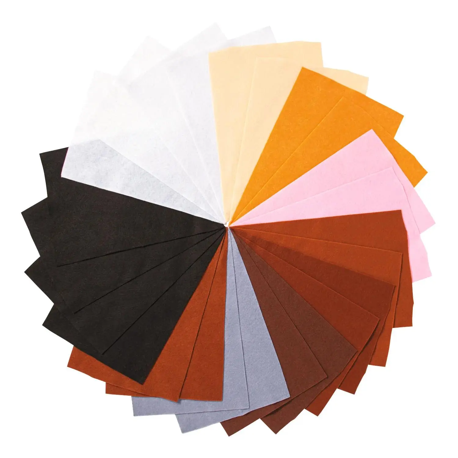 Fun Express Natural Tones Felt Sheets - 24 Pc. Fun Express Natural Tones Felt Sheets - 24 Pc.