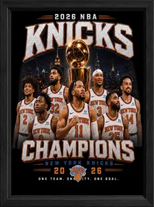 New York Knicks 2026 NBA Champions Poster NBA