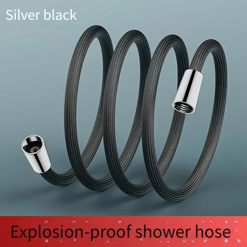 Heavy-Duty Shower Hose with High Quality design - Anti-kink, Leakproof Bathroom Hose, shower, Car Wash, Plumbing Pipe Connector, Shower Accessories, Bathtub Accessory, Durable Construction, Shower Head Hose, Shower Water Equipment