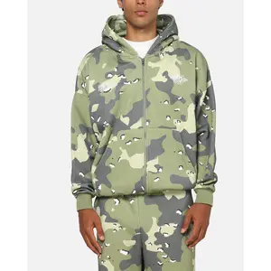Carre Sideline Hoodie Green Camo