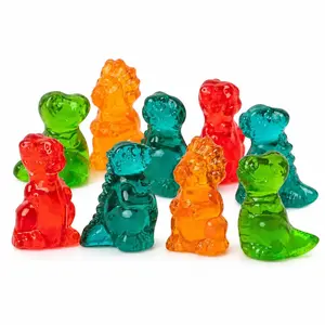 Dinosaurs Gummy Candy | 16 oz (1 LB) Bag of Gummies | Soft & Chewy | Bulk Candy