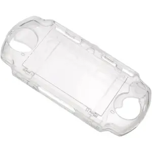 Transparent Hard Shell Case Cover Compatible with PSP 2000/3000, Replacement Protective PSP 2000 3000  Clear Housing Case