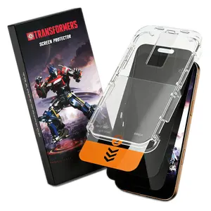 TRANSFORMERS 2-Pack Privacy Screen Protector, Phone Screen Protector, High-Definition Shatterproof Tempered Glass Phone Protector and Accessories