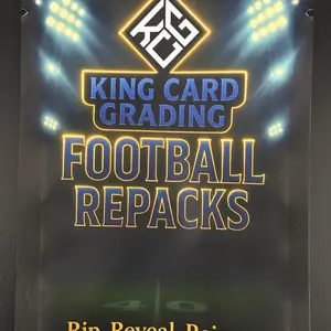 football  repacks  by king card grading