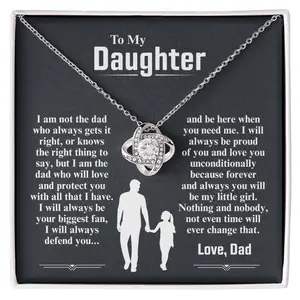 Daughter Gift From Dad, To My Daughter Necklace, Daughter Gifts, Daughter Necklace