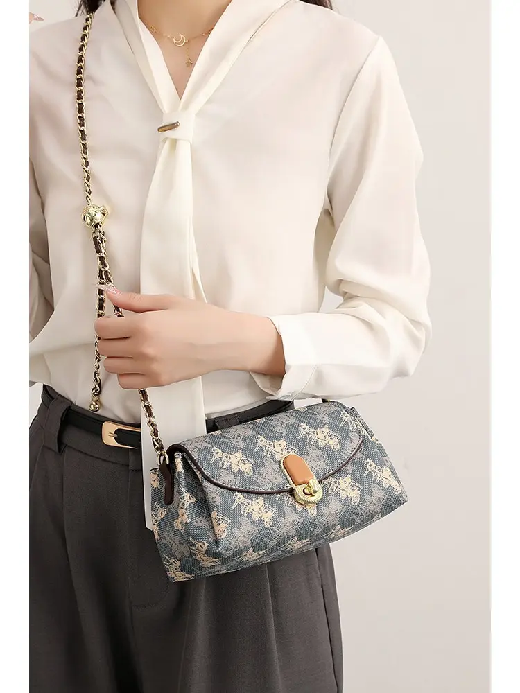 Women's Crossbody Bag, Stylish Crossbody, Fashion Chain Small Square Bag, High-End Versatile Shoulder Bag, Adjustable Strap, Daily Commute Use, Fashionable Bag, Cross Body Bags, Mini Handbag, Trendy Shoulder Purse, Elegant Women's Handbag