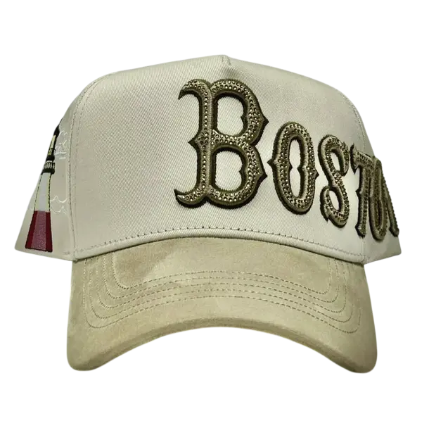 NINETY HATS SNAPBACK NH90BOSTON BEIGE