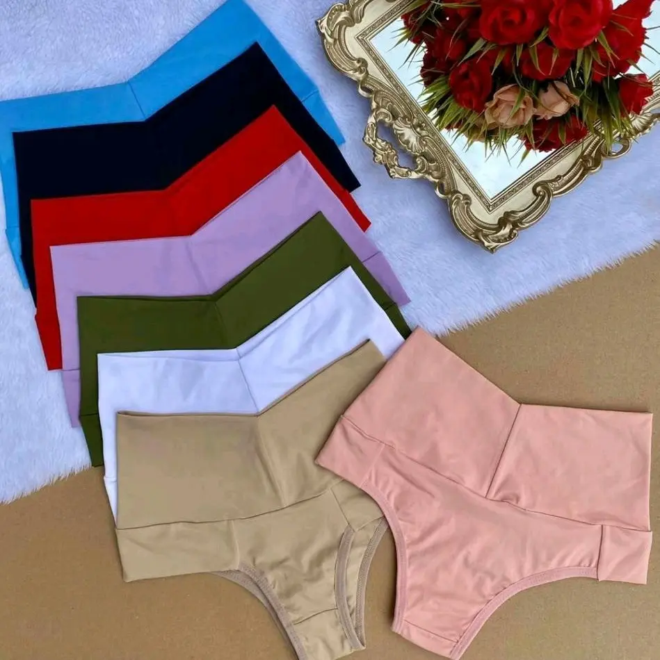 Ximenas'k Calzon Faja Abuela Brazilian Lingerie High Waist Briefs Soft  Fabric Women's Underwear Comfortable Everyday Wear Panties Womenswear Cotton Original Overall