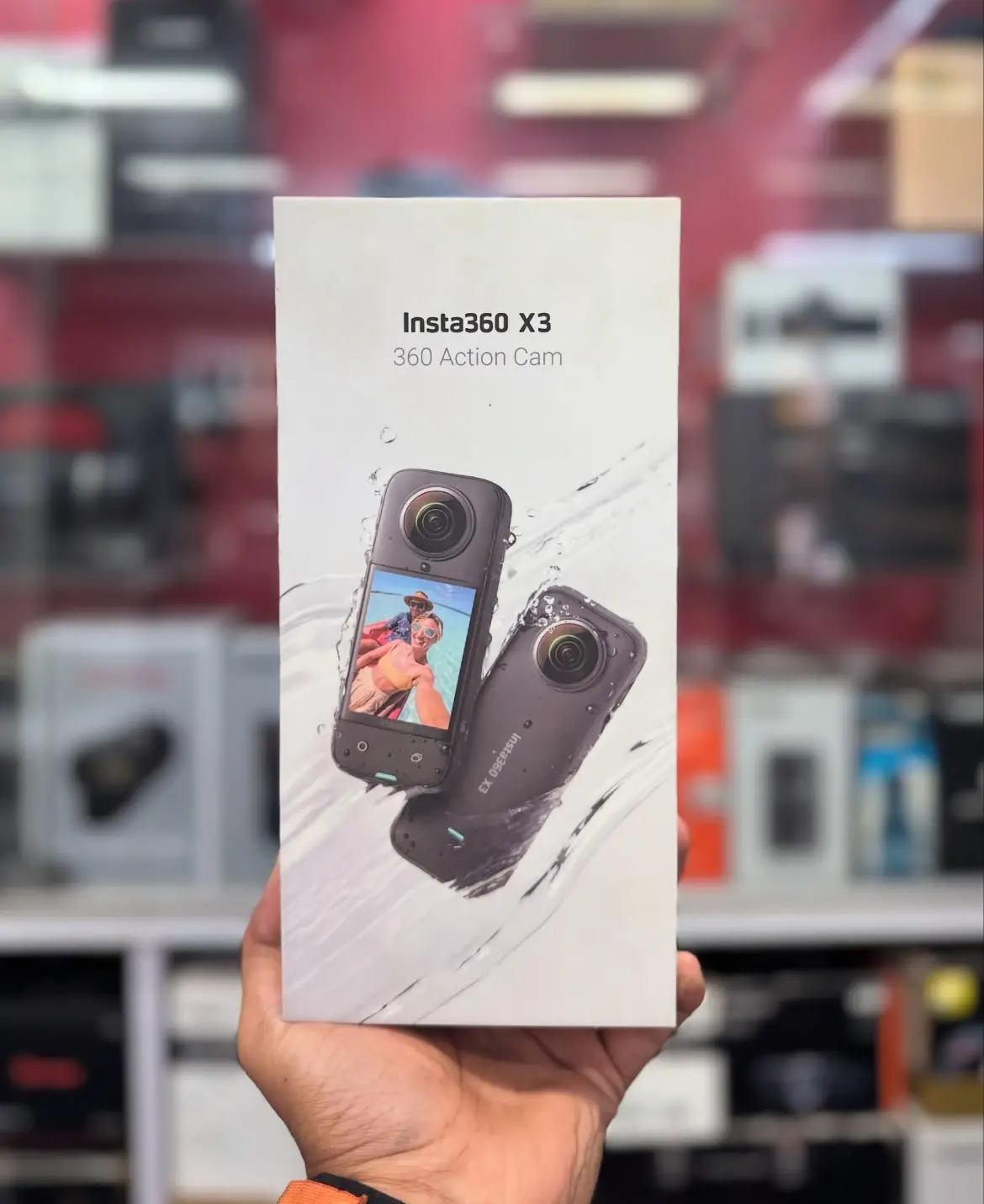 Insta360 X3 5.7K 360 AI 4k Waterproof Touchscreen