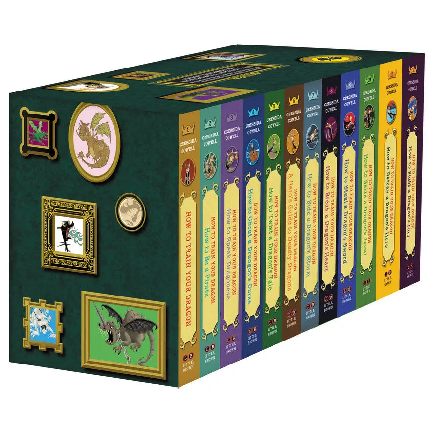 How to Train Your Dragon: The Complete Series by Cressida Cowell [Paperback Book]