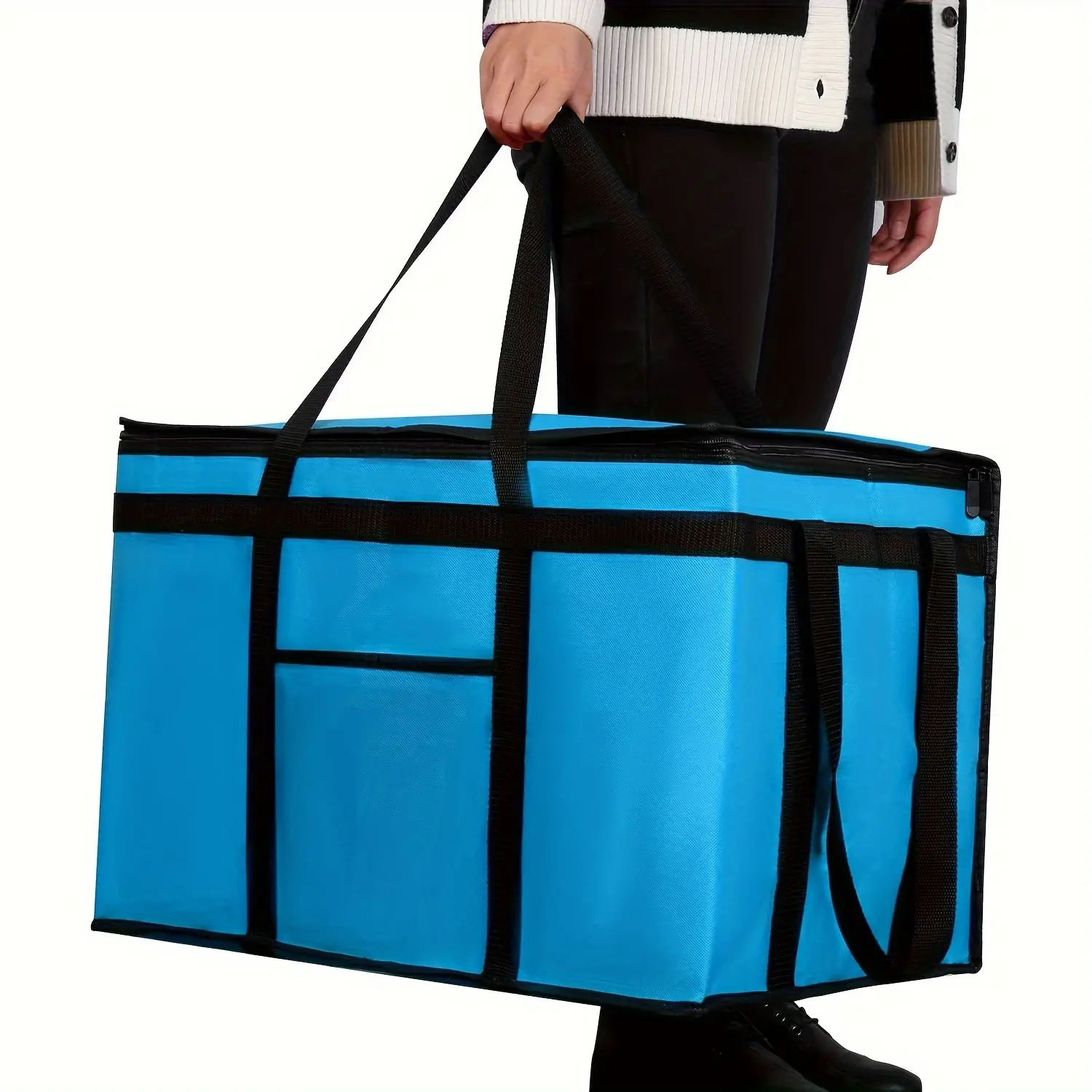 Large Capacity Insulated Food Delivery Bag, Multifunctional Insulated Bag, Pizza Delivery, Grocery Refrigerator Bag, Party Food Insulation, School Office Use, Insulated Cooler Bag, Thermal Bag, Insulated Snack Bag, Cooler Lunch Bag, Cooler Bags Insulated