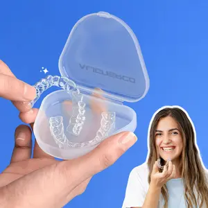 ALIGNERCO Clear Teeth Retainers BPA-Free Durable Comfortable Invisible DIY Impression Kit Included Oral Care Solution