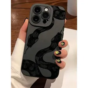 1pc Matte Anti-Slip TPU Phone Case Suitable For IPhone17/16 Pro Max/15 Pro Max/14 Pro Max/13 Pro Max/12 Pro Max