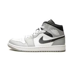 Air Jordan 1 Mid "Light Smoke Grey 2.0" 554724 078