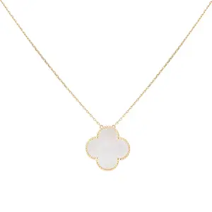 Pre-owned Van Cleef & Arpels Magic Alhambra Ref. VCARO49L00 18K Yellow Gold Necklace JLP017041
