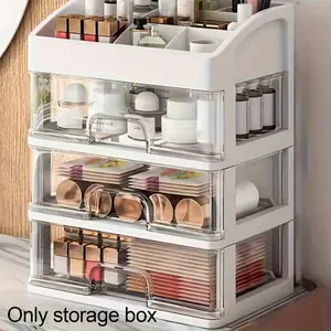 Large Capacity Drawer Desk Organizer Box, Multi Purpose Organizer, Perfect for Office Supplies, Cosmetics, School Essentials, Stationery Storage Organizer, Ideal Gift for Girls
