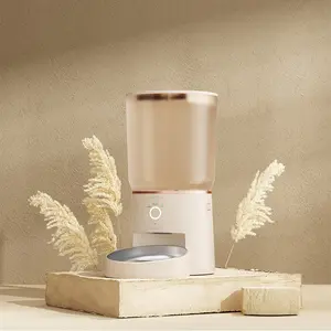 Smart Automatic Cat Feeder - 4.2-L Reliable Automatic Cat Food Dispenser with wifi Control -Pet Feeder  Control Automatic Dog Feeder - Desiccant Bag Keeps Dry Food Fresh