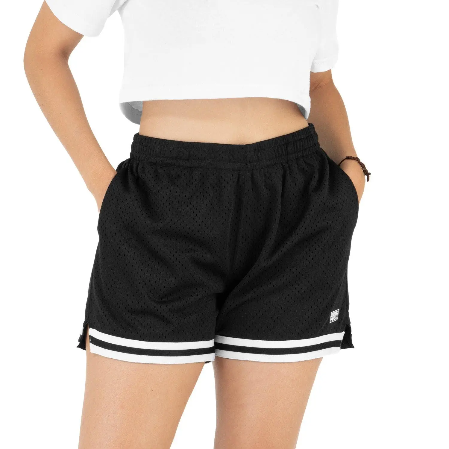 Pro Club Women's Classic Basketball Shorts, Breathable Polyester Mesh with an Athletic Cut and Adjustable Drawstring for Sports, Athletic Cut Shorts, Casual Sport Shorts