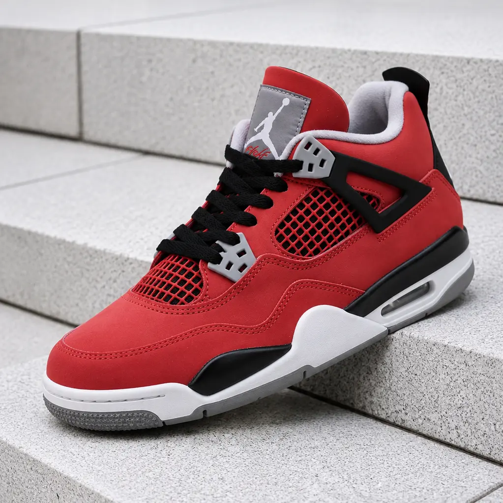 Nike Air Jordan 4 Retro Toro Bravo FQ8213-600 GS & Women's Fashion Sneaker New