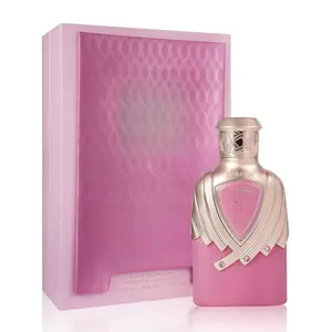 Samah Pearl Luxury Perfume for Women - 100ml Floral Fruity Eau de Parfum with Peony, Rose & Vanilla, Long-Lasting Romantic Scent Fragrance Gift for Women