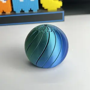3D Printed Deformable Twister Ball, Relaxing Stress Relief Fidgeting Desk Toy, Perfect for Anxiety Relief, Fun Office Accessory, Stress Relief Gadgets