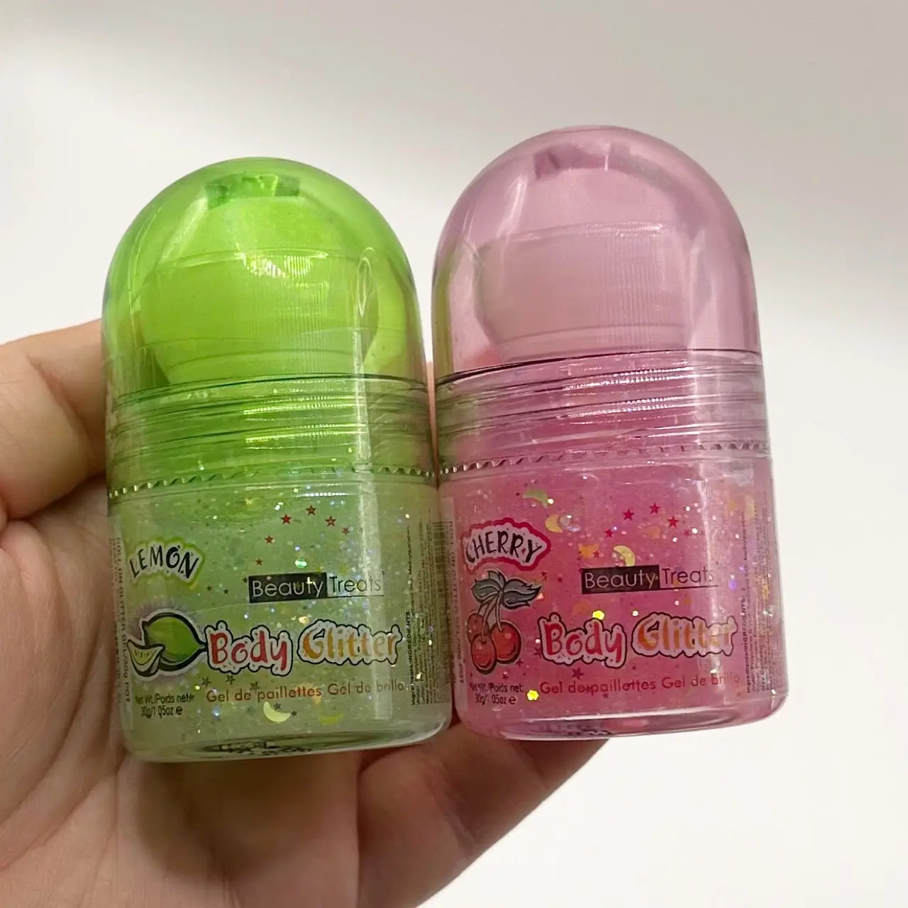 Roll On Body Glitter Gel